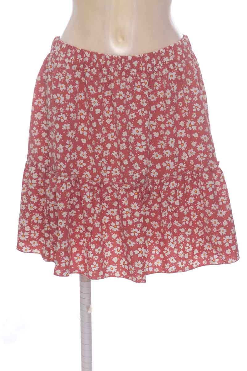 Falda color Rosado - Shein