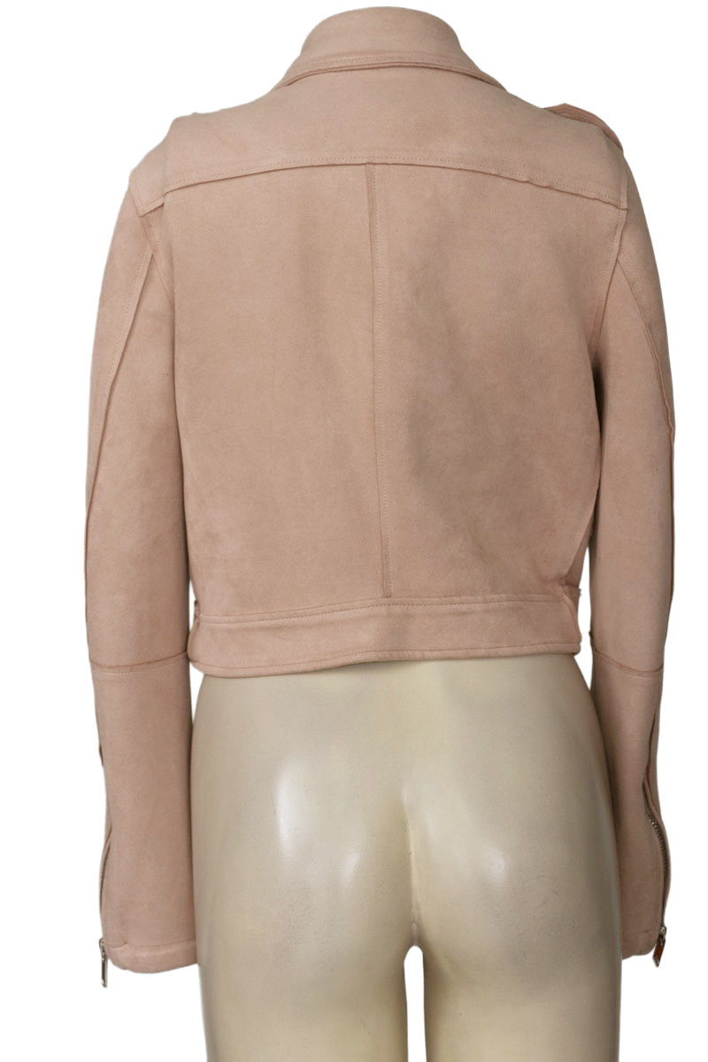 Chaqueta / Abrigo color Rosado - Stradivarius