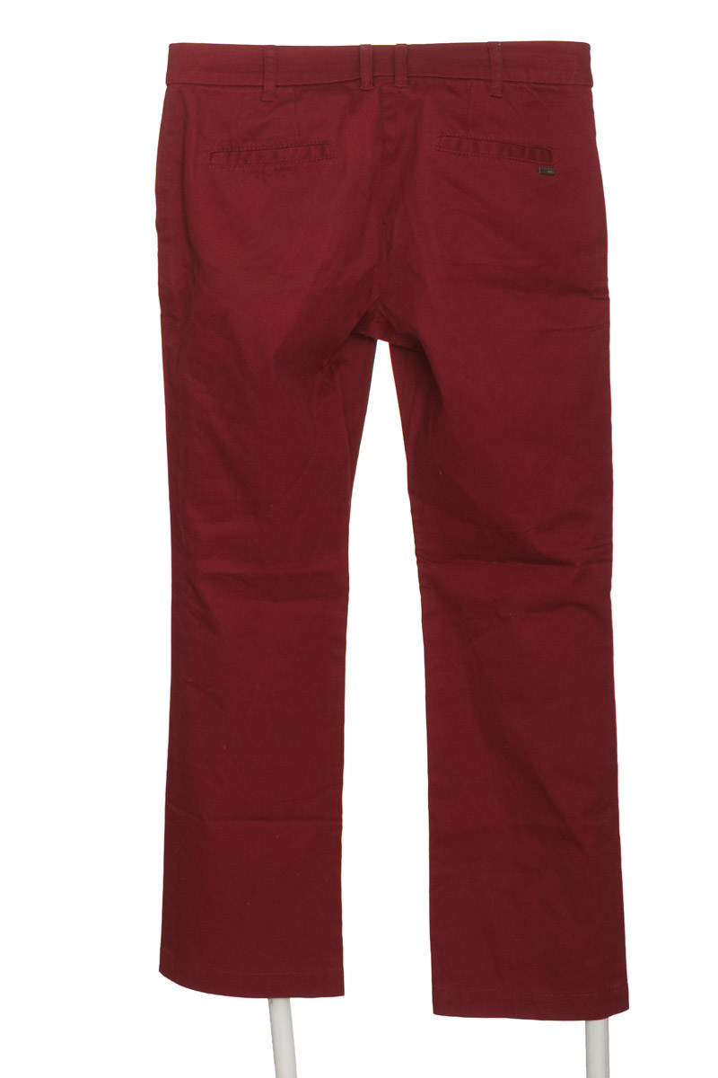 Pantalones color Vinotinto - MNG
