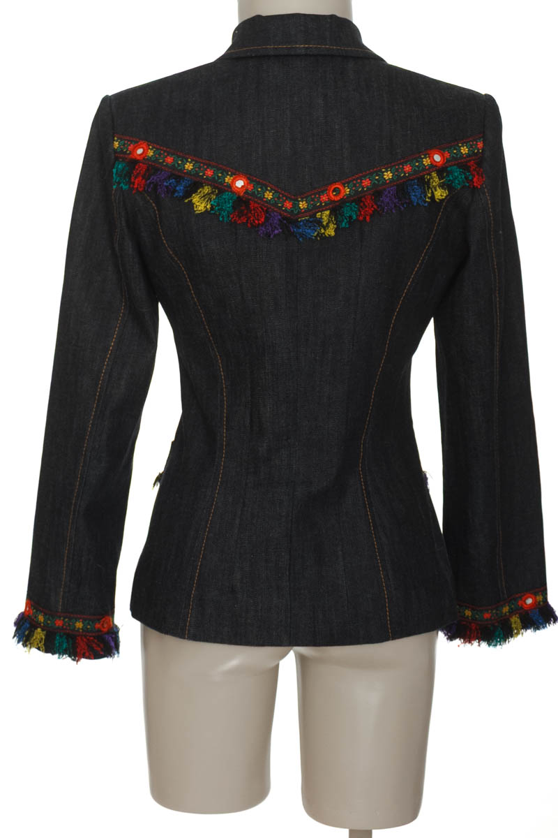 Chaqueta / Abrigo color Azul - Sibarita by Martha de Martínez