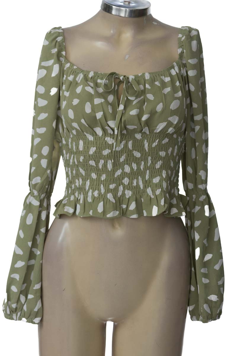 Top / Camiseta color Verde - SUYE