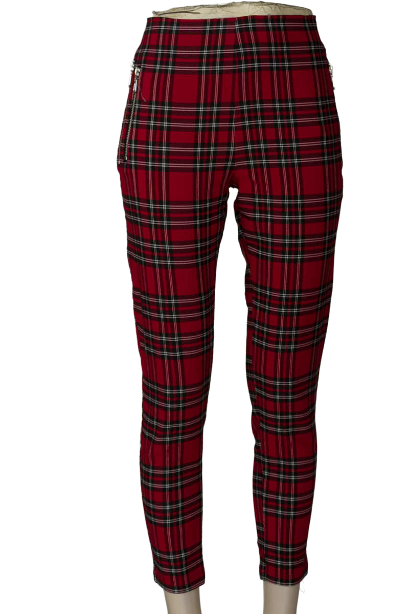 Pantalones color Rojo - Zara