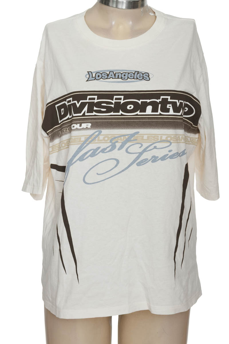 Top / Camiseta color Beige - Divided by H&M