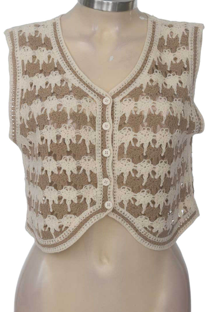 Top / Camiseta color Beige - Closeando