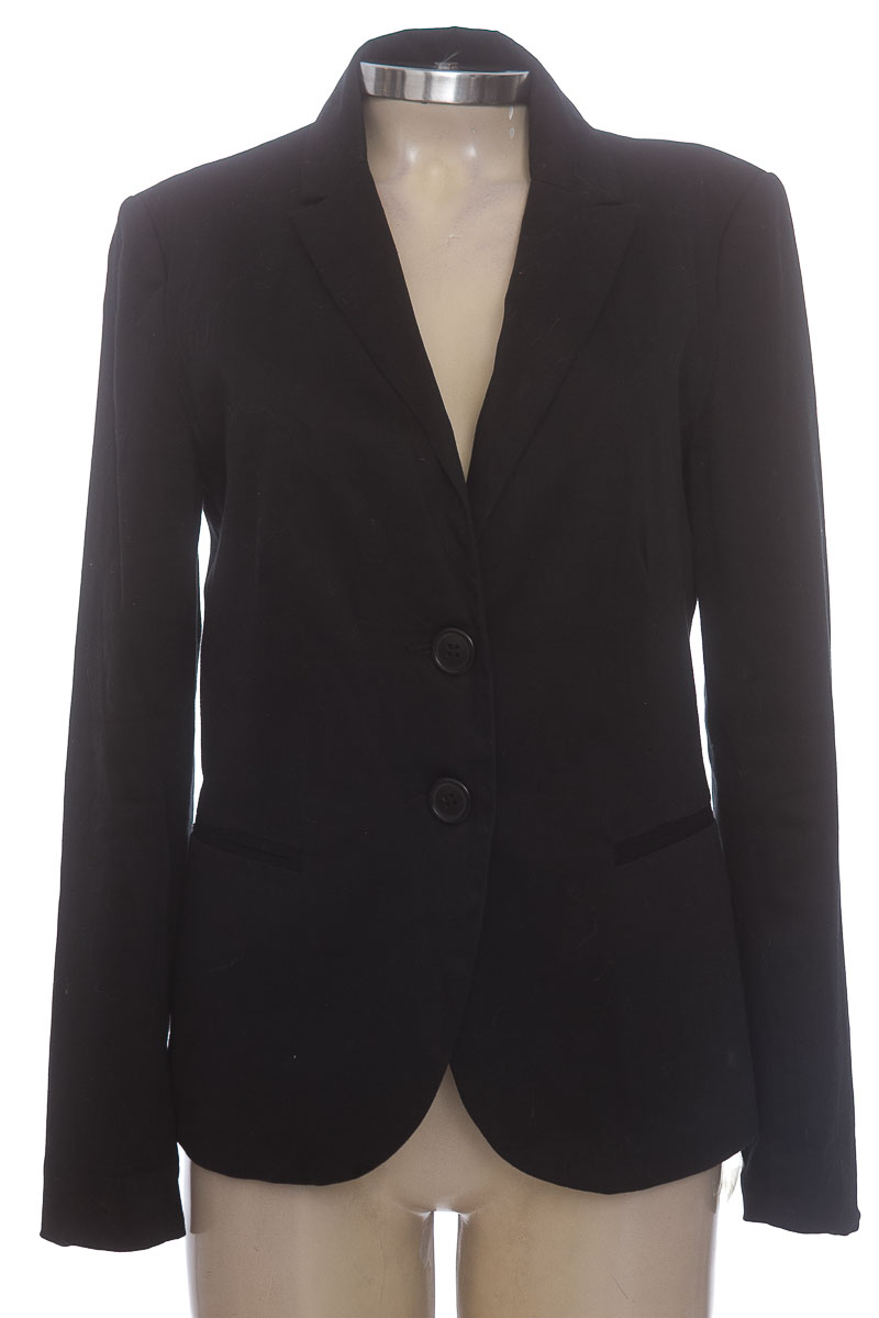 Chaqueta / Abrigo color Negro - Stradivarius