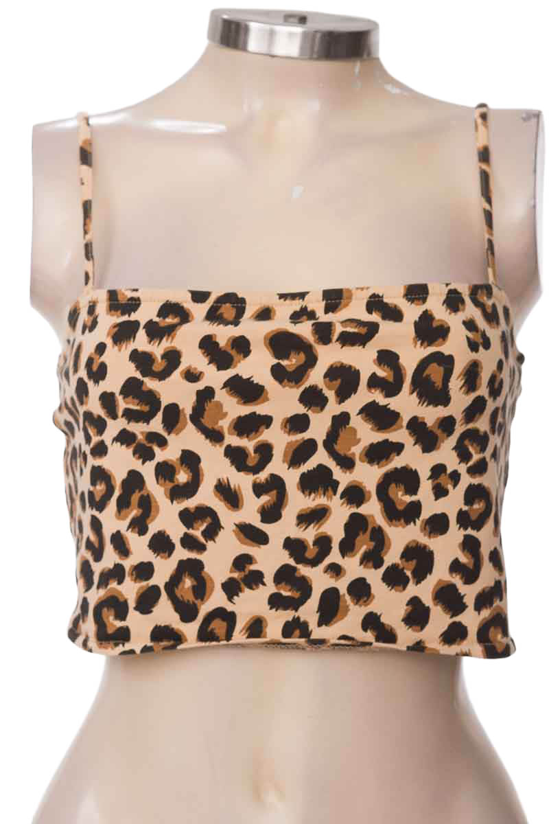 Top / Camiseta color Beige - Divided by H&M