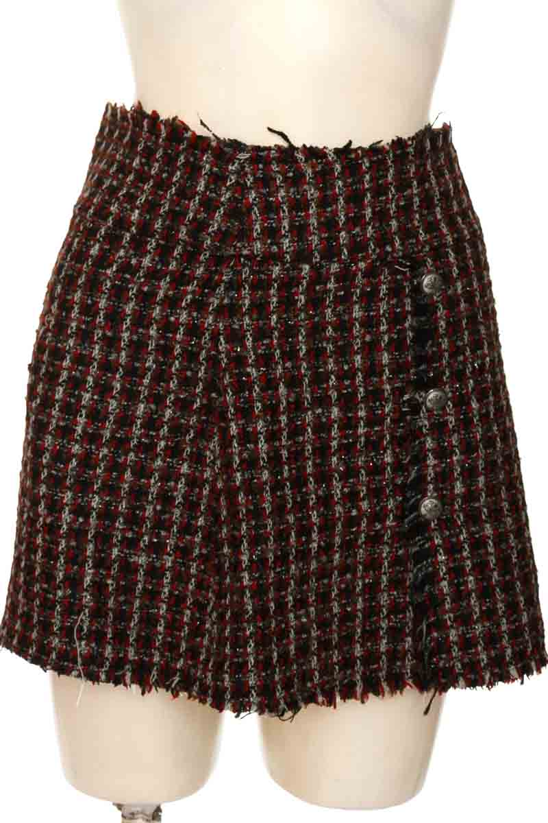 Falda color Rojo - Zara