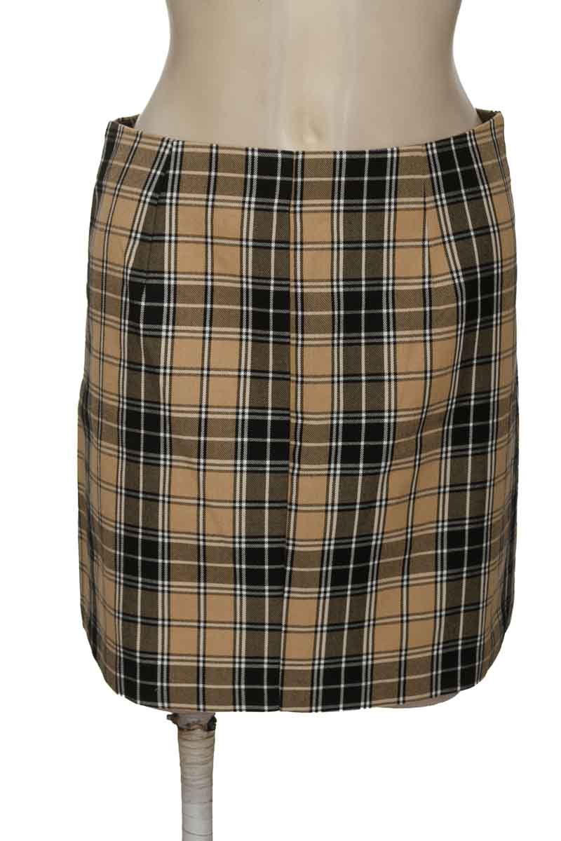 Falda color Beige - Stradivarius