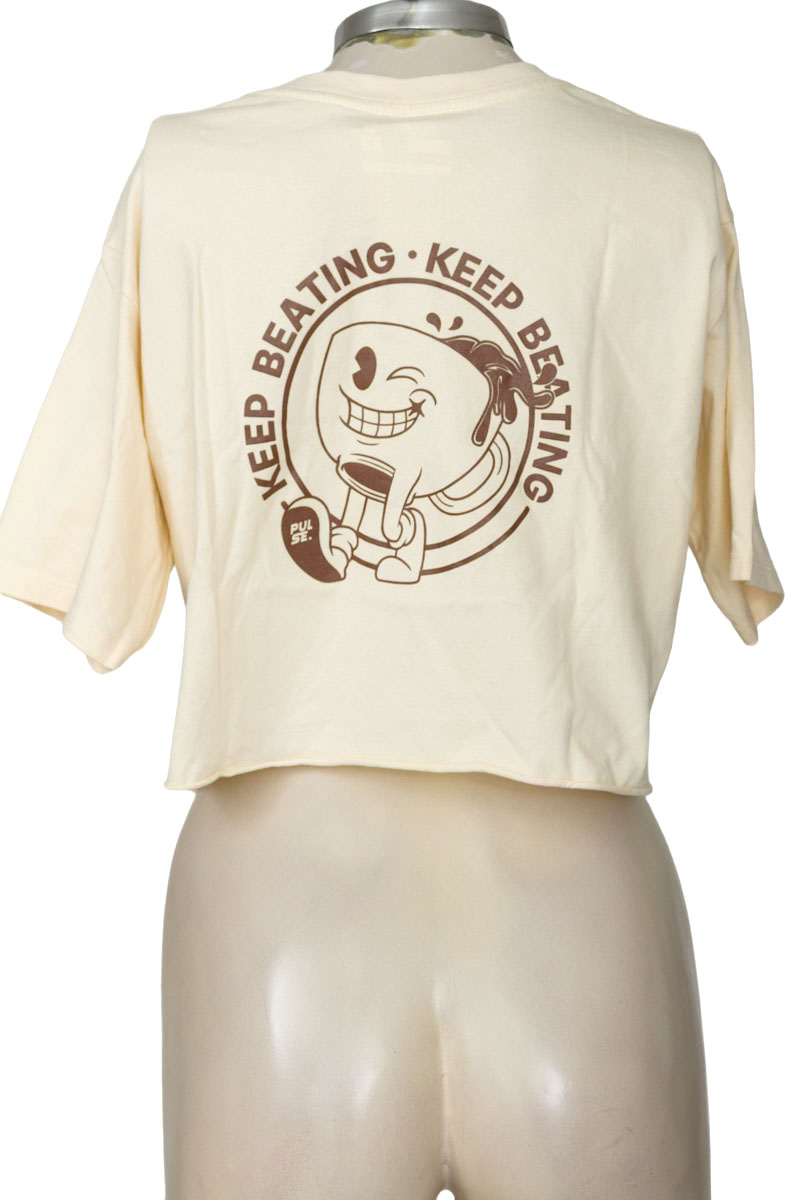 Top / Camiseta color Beige - Pulse.