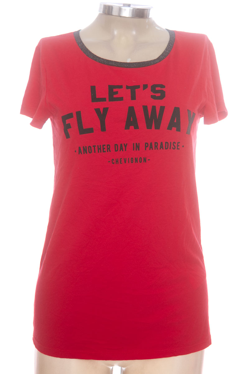 Top / Camiseta color Rojo - Chevignon