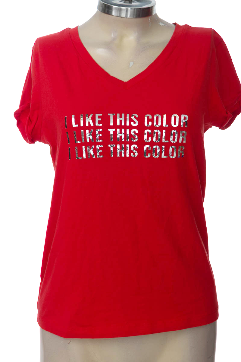 Top / Camiseta color Rojo - Gef