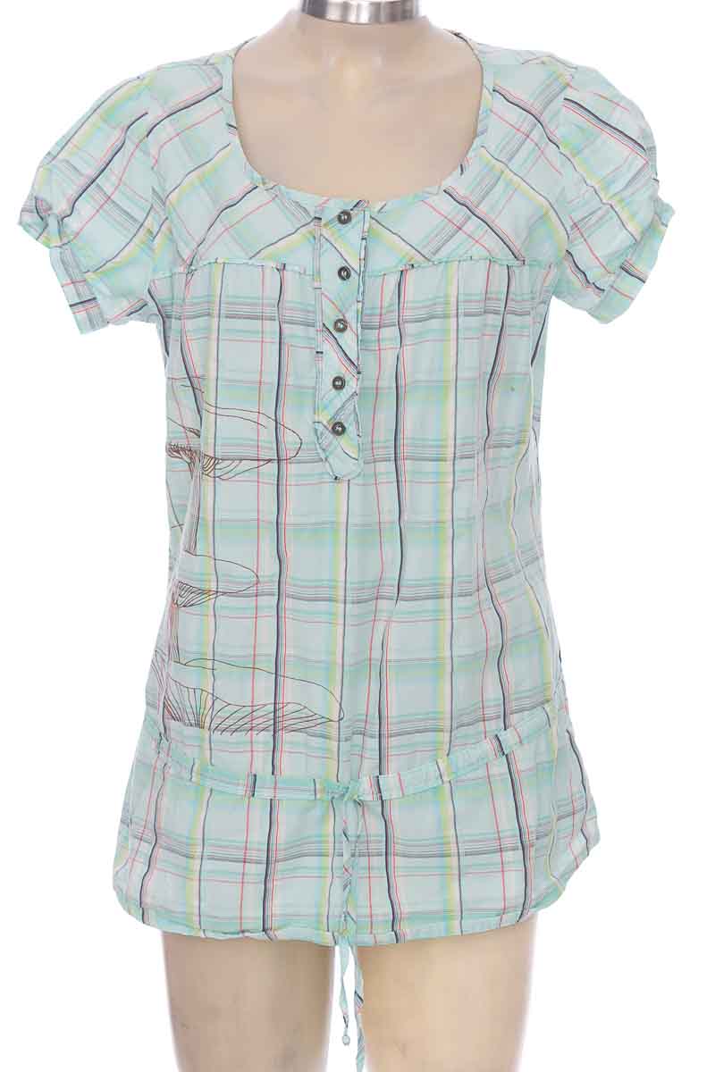 Camiseta Naf Naf Estampada Flores Multi Para Mujer