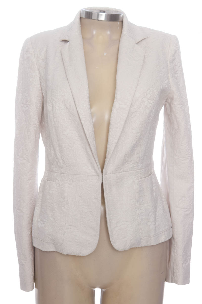 Chaqueta / Abrigo color Blanco - NAF NAF
