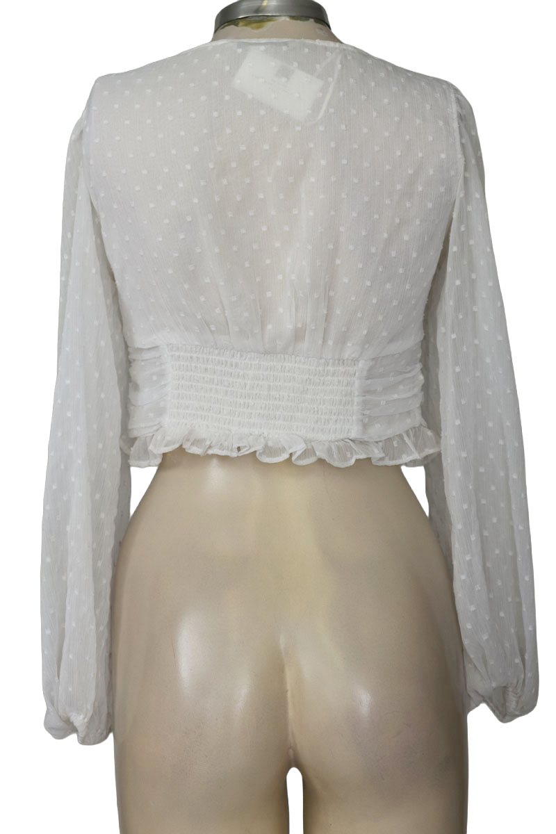 Blusa color Blanco - Stradivarius