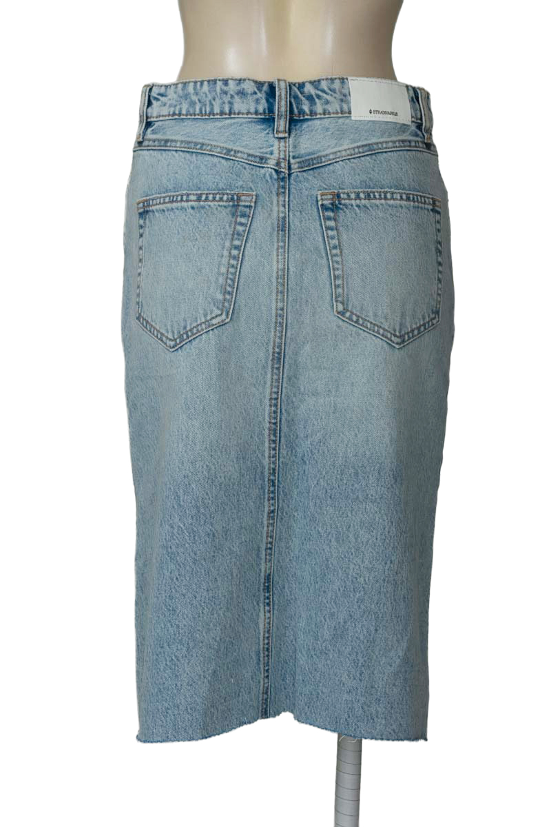 Falda color Azul - Stradivarius