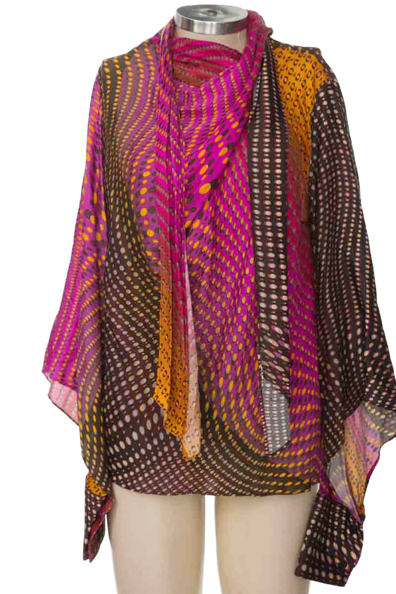 Blusa color Estampado - Zara