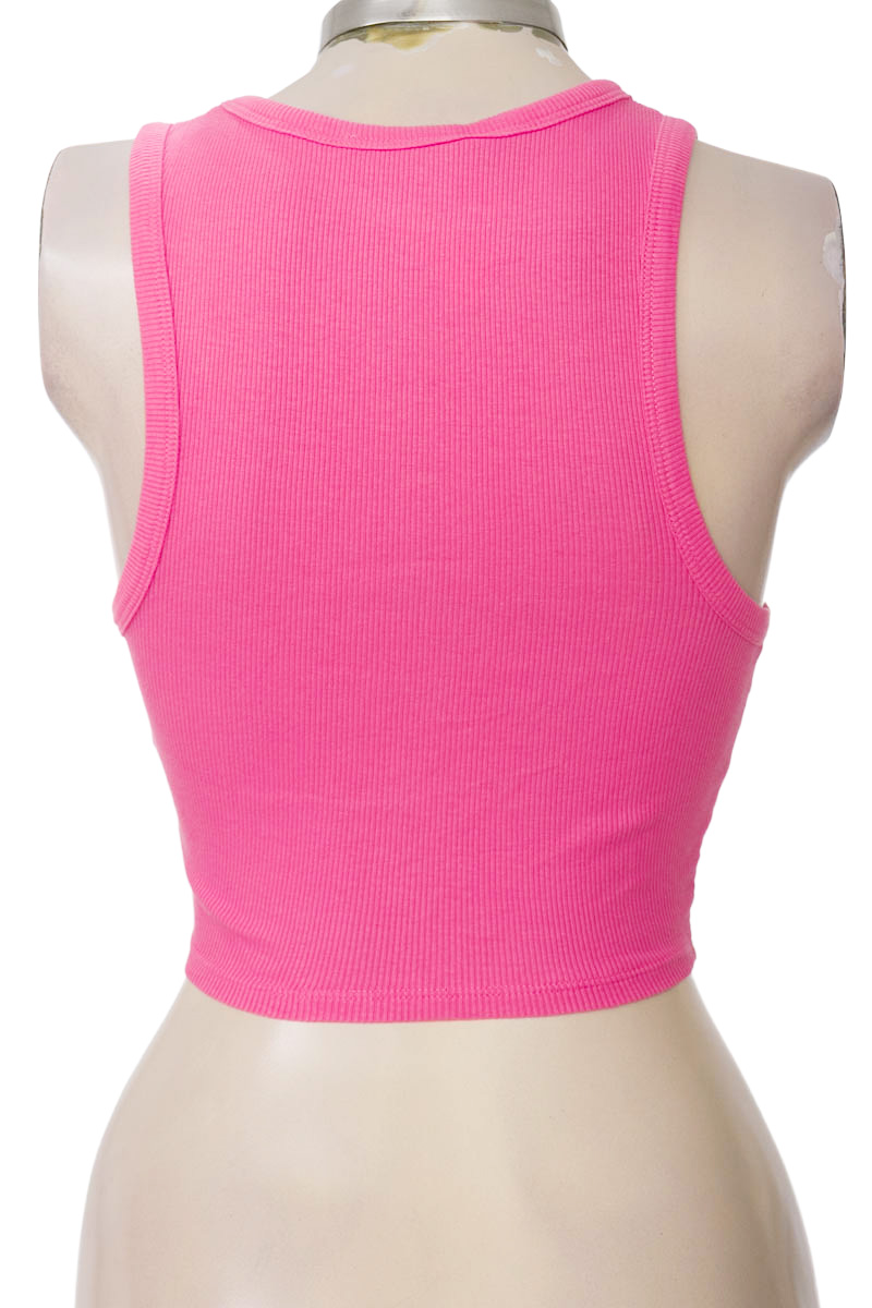 Top / Camiseta color Rosado - Zara