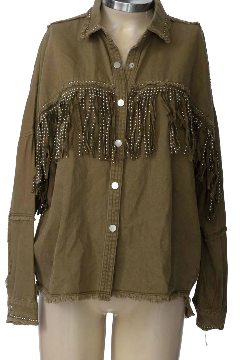 Chaqueta / Abrigo color Verde - Zara