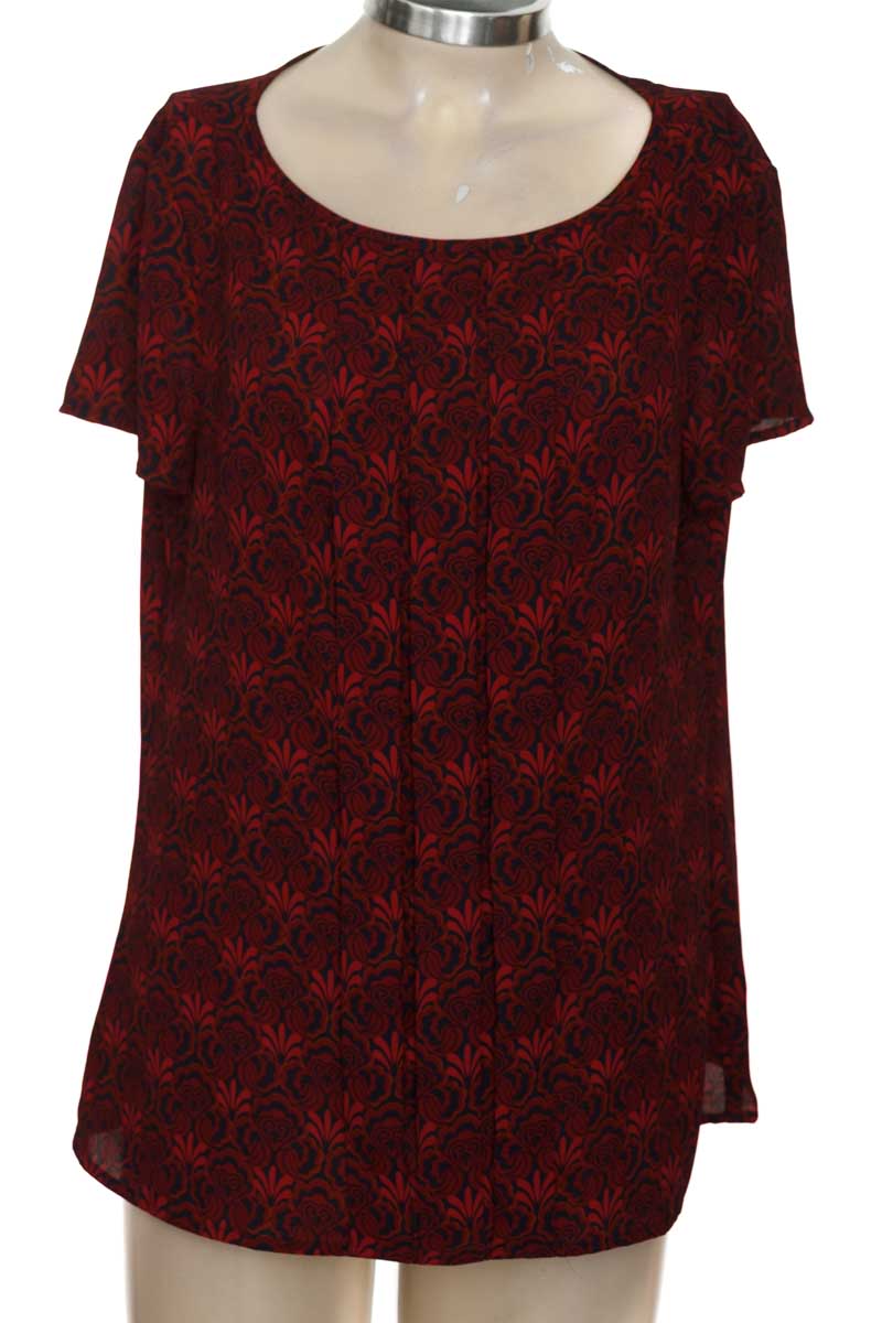 Top / Camiseta color Vinotinto - Ann Taylor
