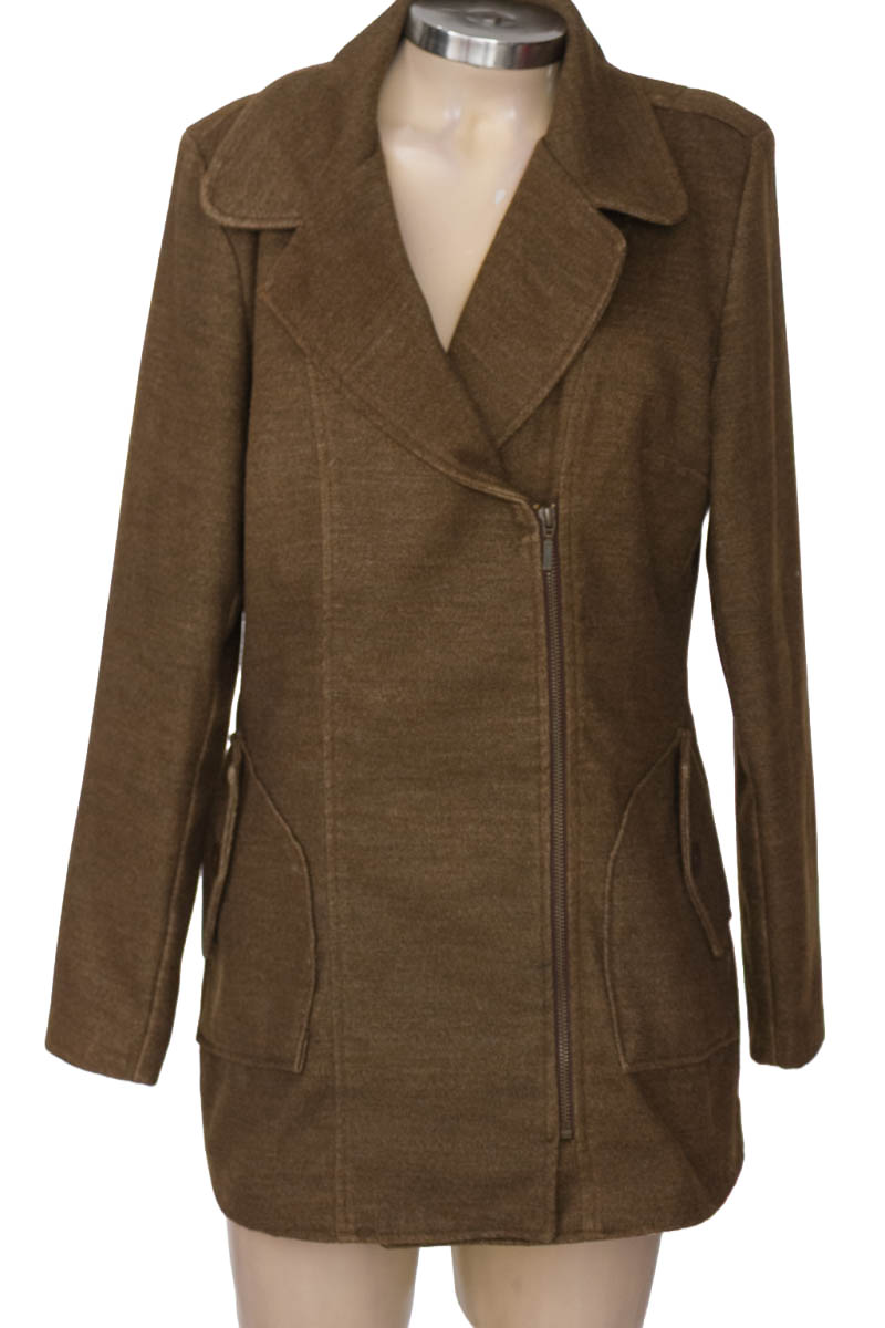 Chaqueta / Abrigo color Café - Beso de Coco