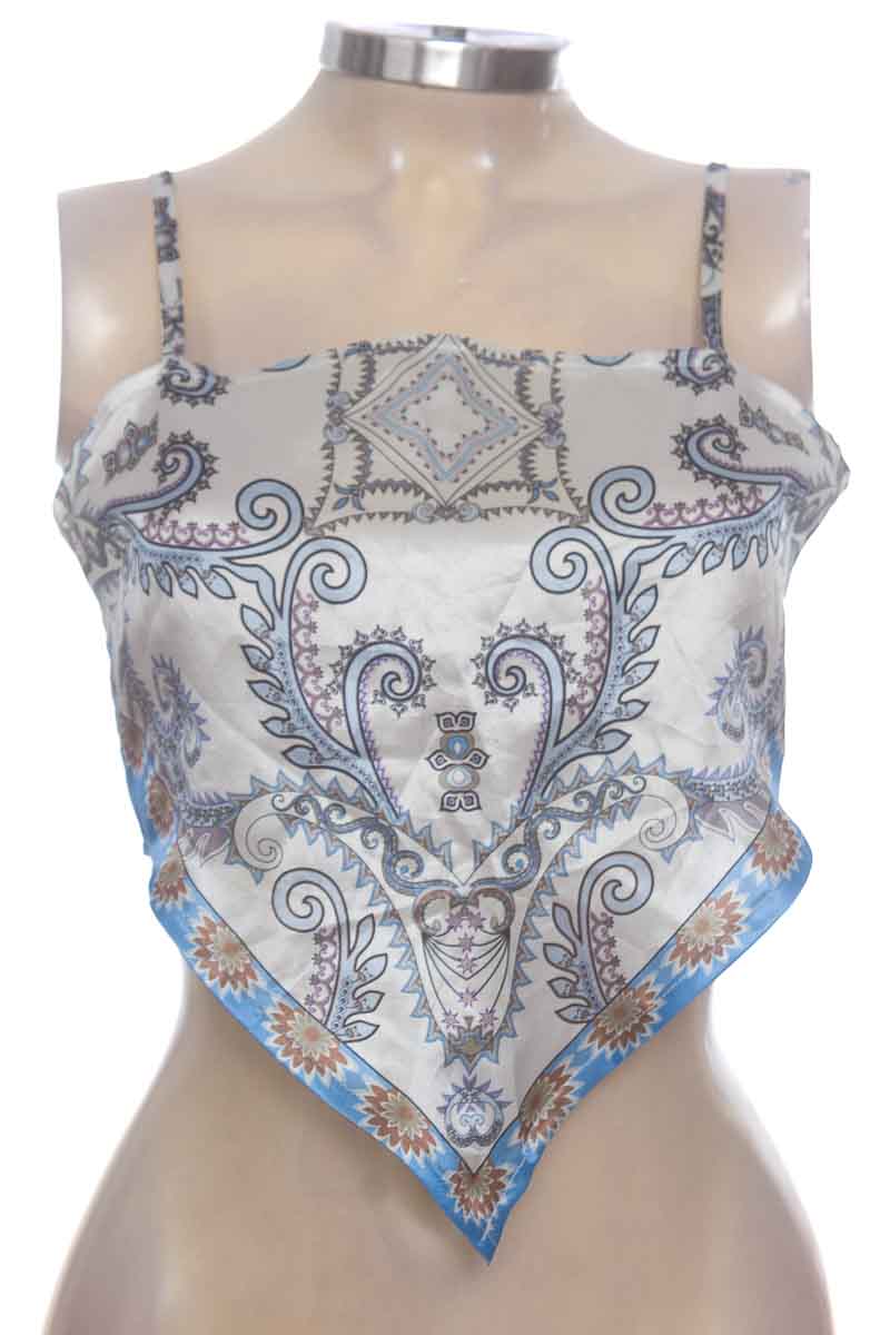 Top / Camiseta color Azul - Shein