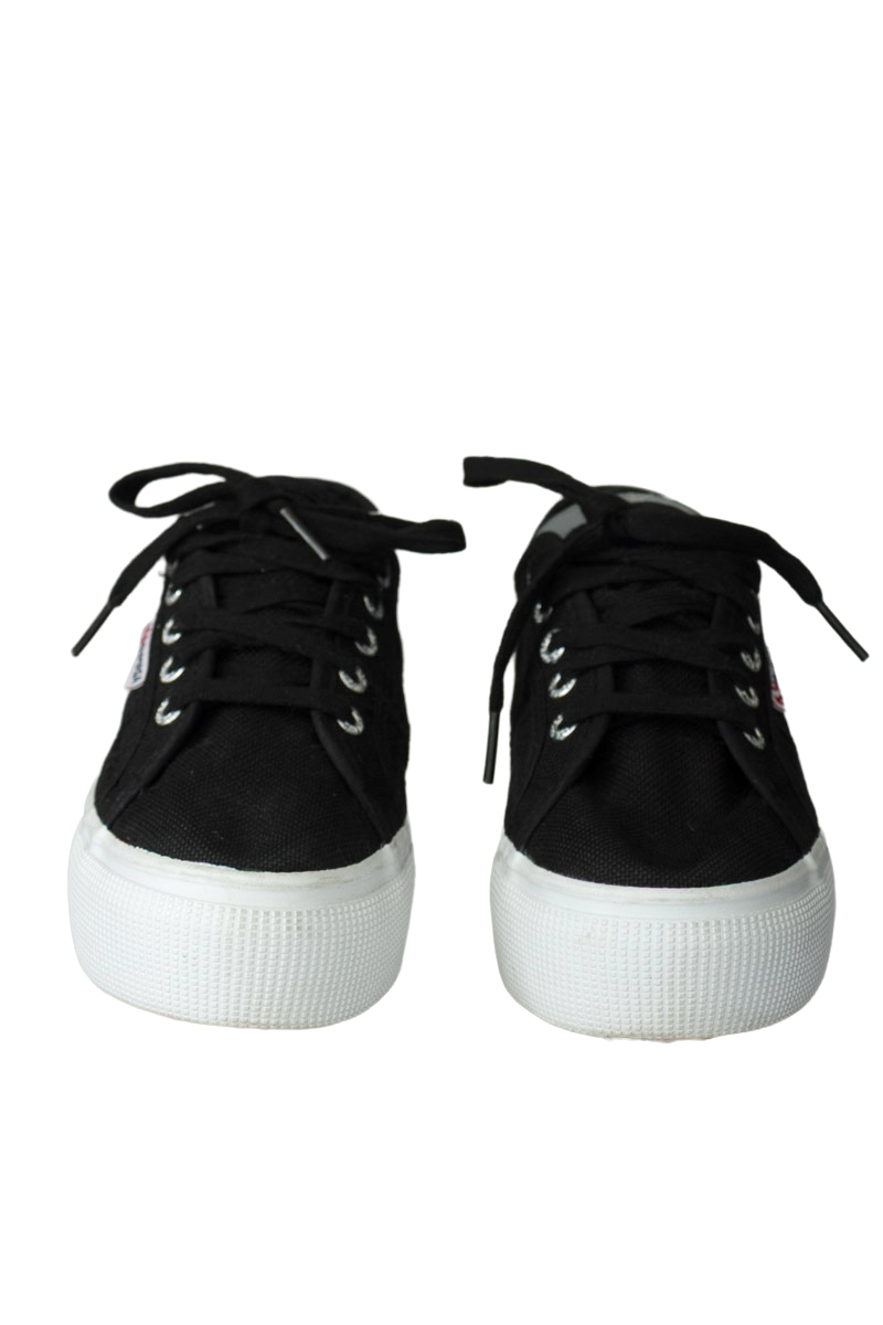 Zapatos color Negro - SUPERGA