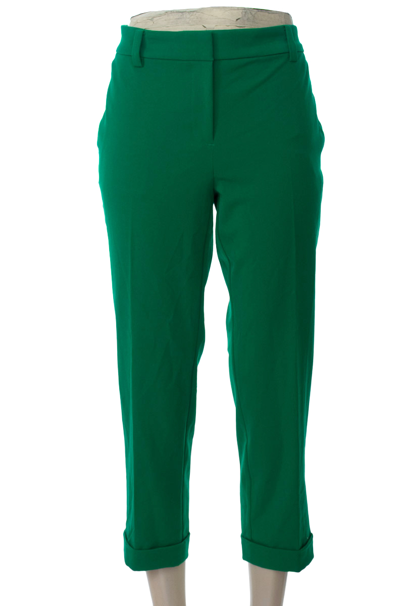 Pantalones color Verde - Ann Taylor