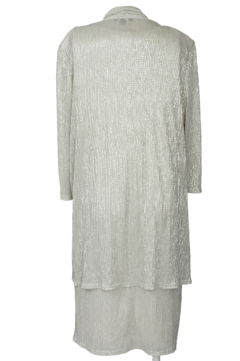 Vestido / Enterizo color Plateado - R&M Richards