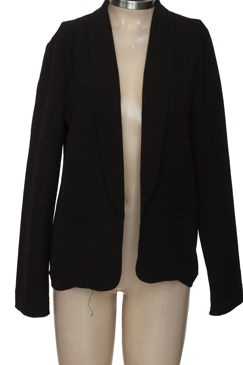 Chaqueta / Abrigo color Negro - Forever 21