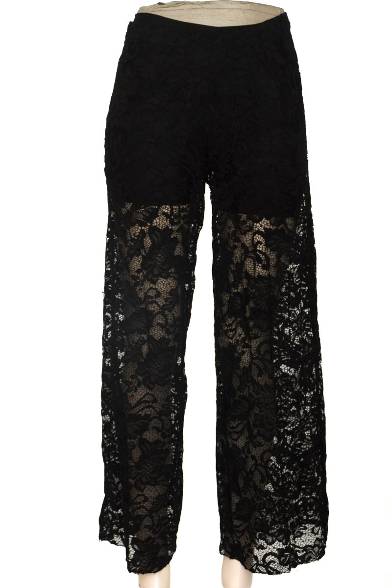 Pantalones color Negro - Fiory