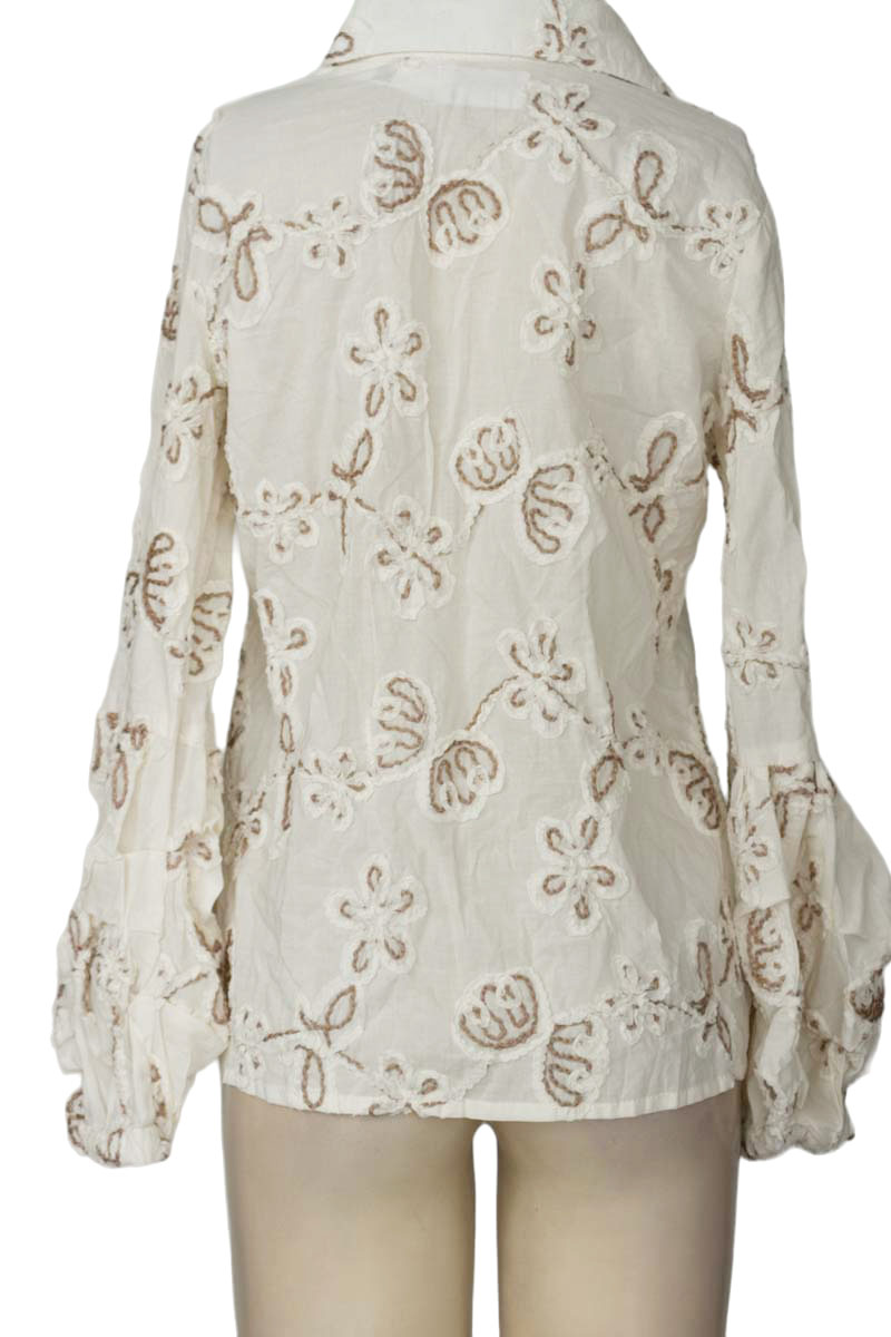 Blusa color Beige - Forbici by Daniela Castillo