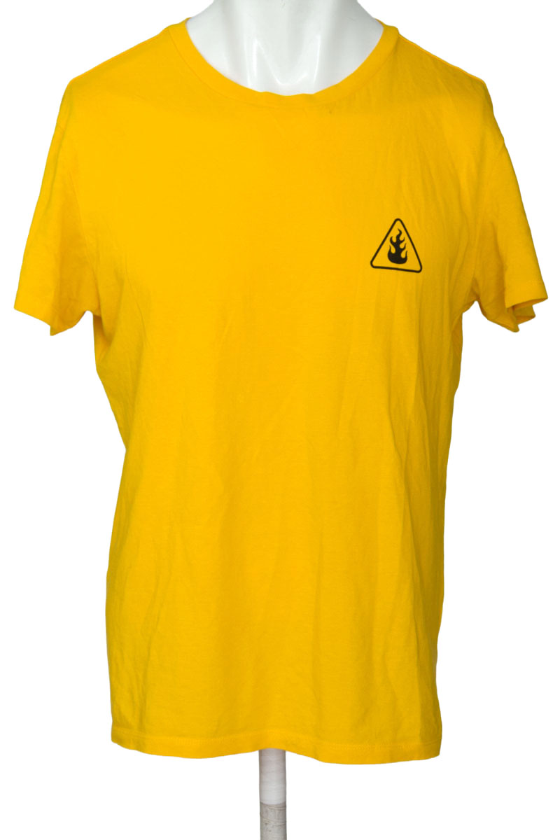 Camiseta color Mostaza - Bershka