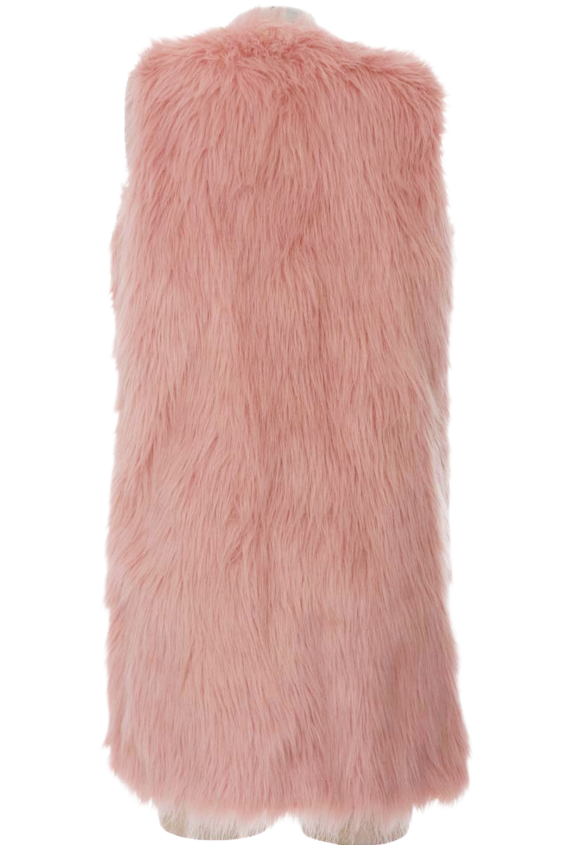 Chaqueta / Abrigo color Rosado - Closeando