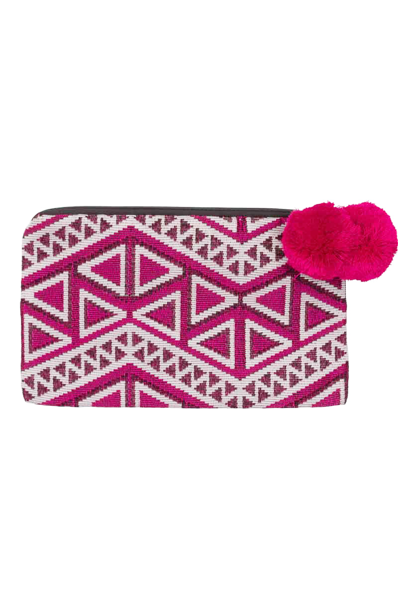 Cartera / Bolso / Monedero color Fucsia - Hilada