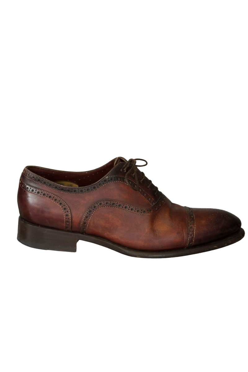 Zapato color Café - Santoni