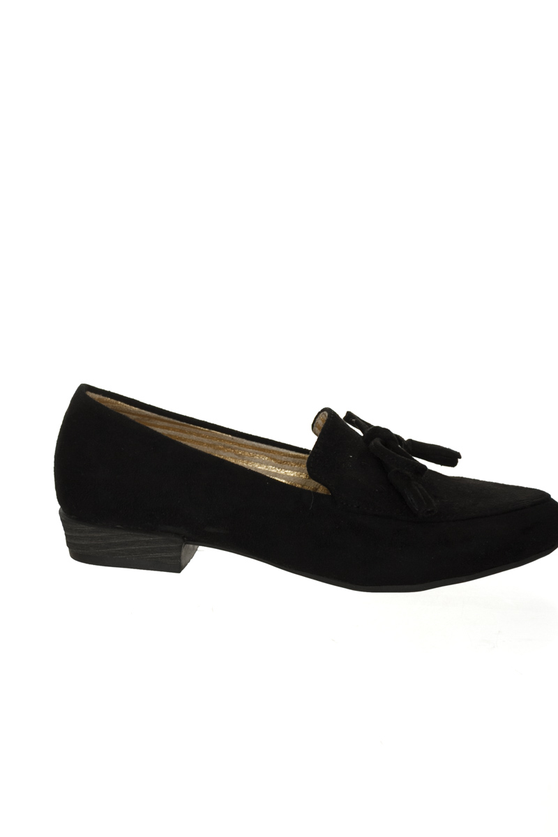 Zapatos color Negro - Moca