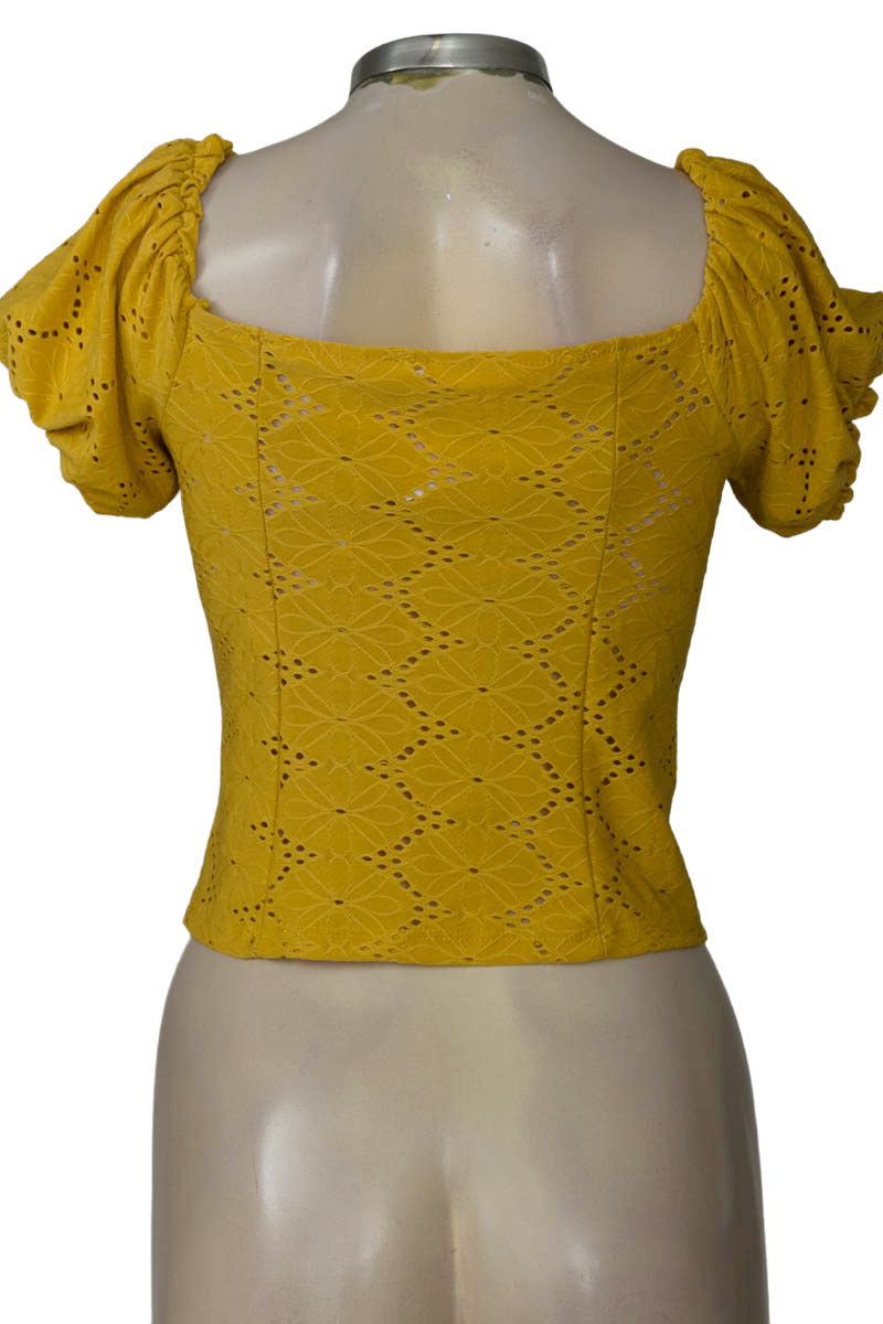 Top / Camiseta color Mostaza - Ula Ula
