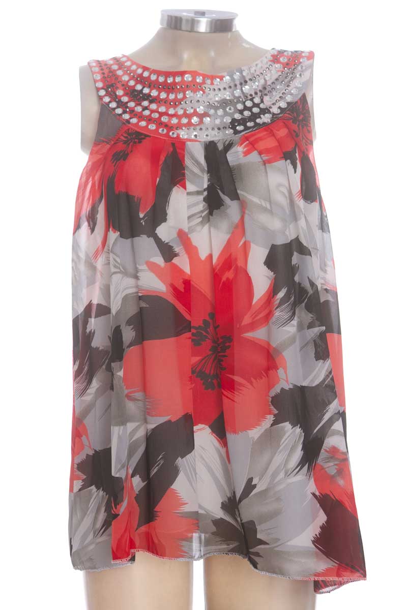 Blusa color Rojo - Ou Shang