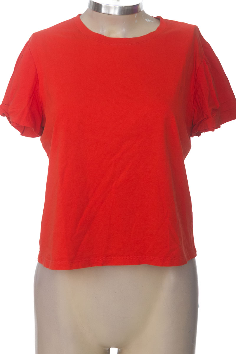 Top / Camiseta color Naranja - Zara