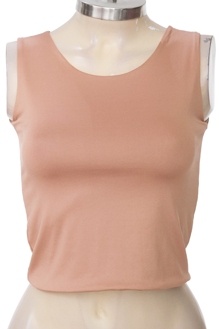 Top / Camiseta color Café - Closeando