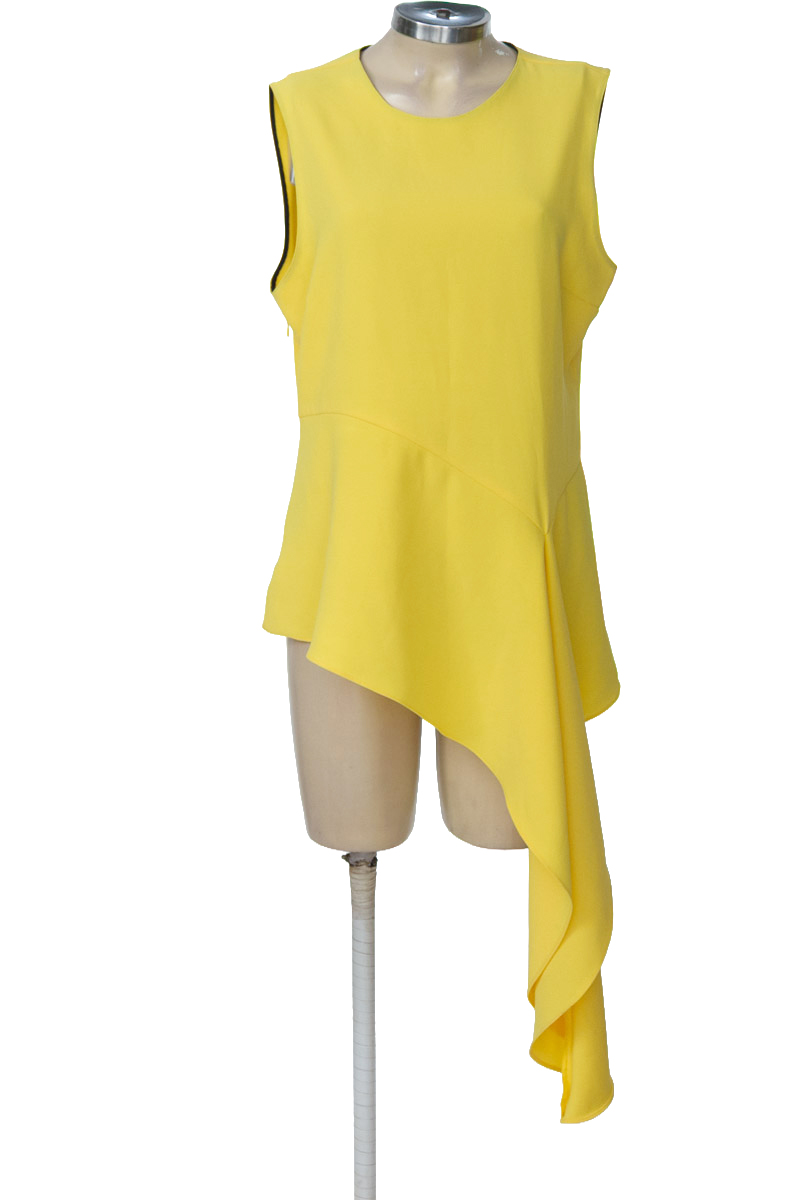 Blusa color Amarillo - Zara