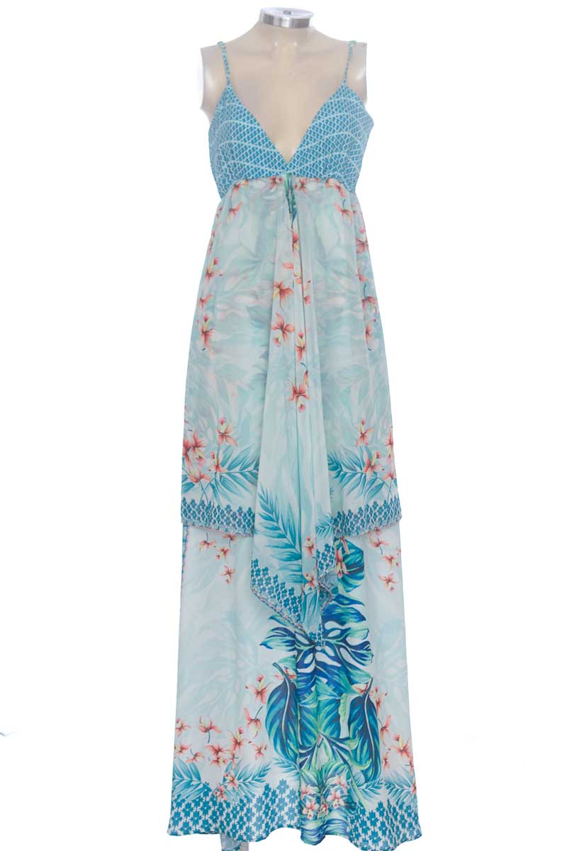 Vestido / Enterizo color Azul - Onda de mar 