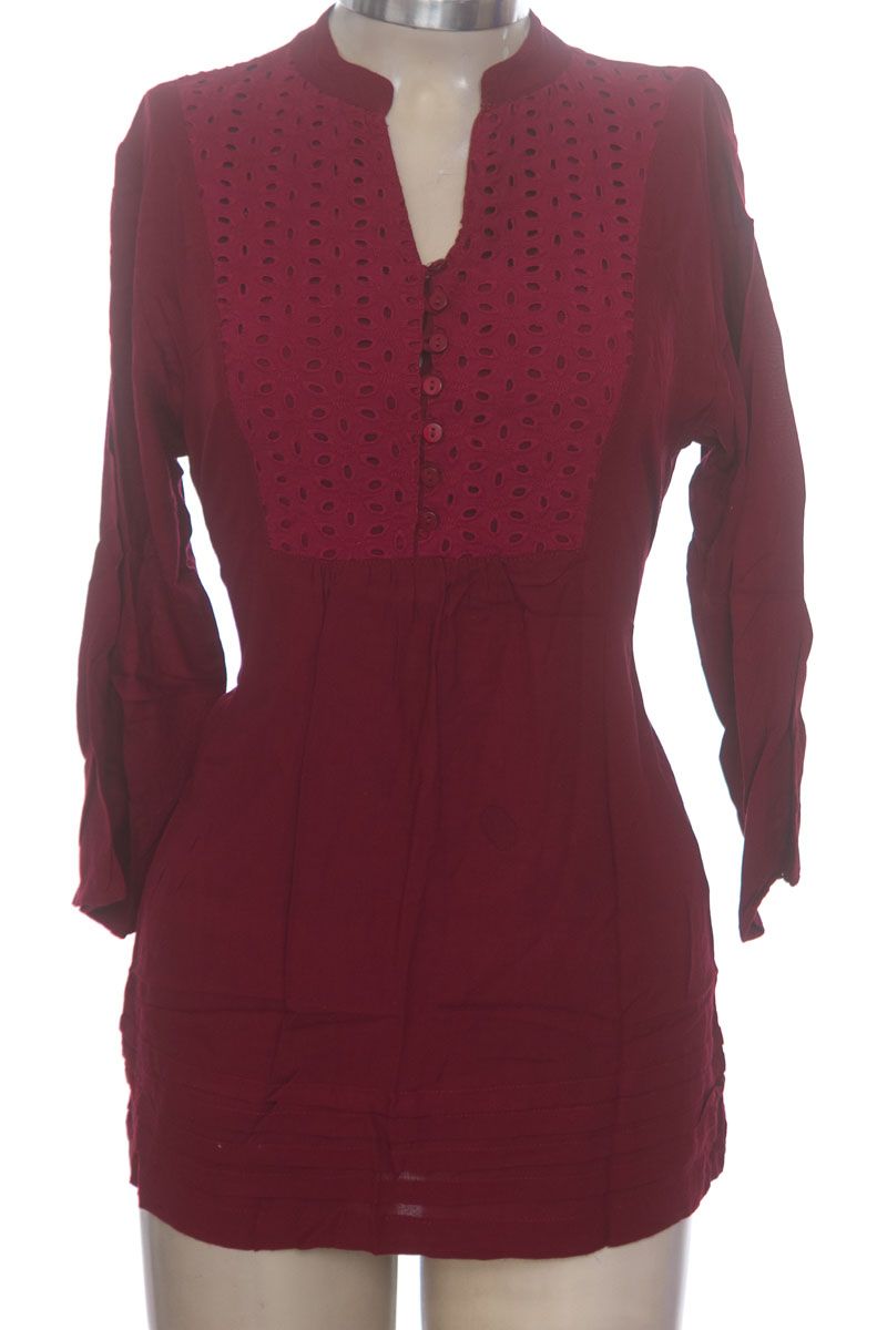 Blusa color Vinotinto - Queen