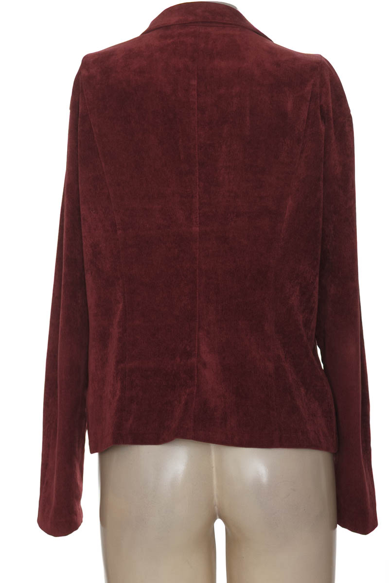 Chaqueta / Abrigo color Vinotinto - Color blue factory