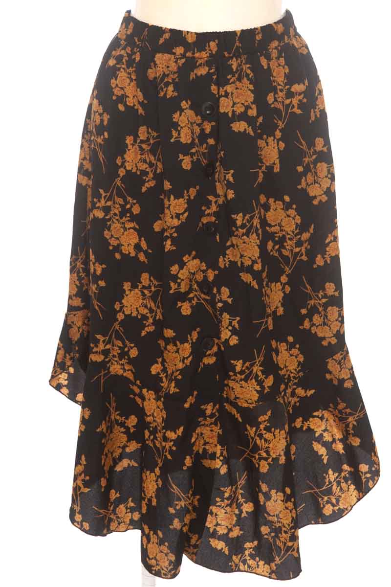 Falda color Negro - Shein