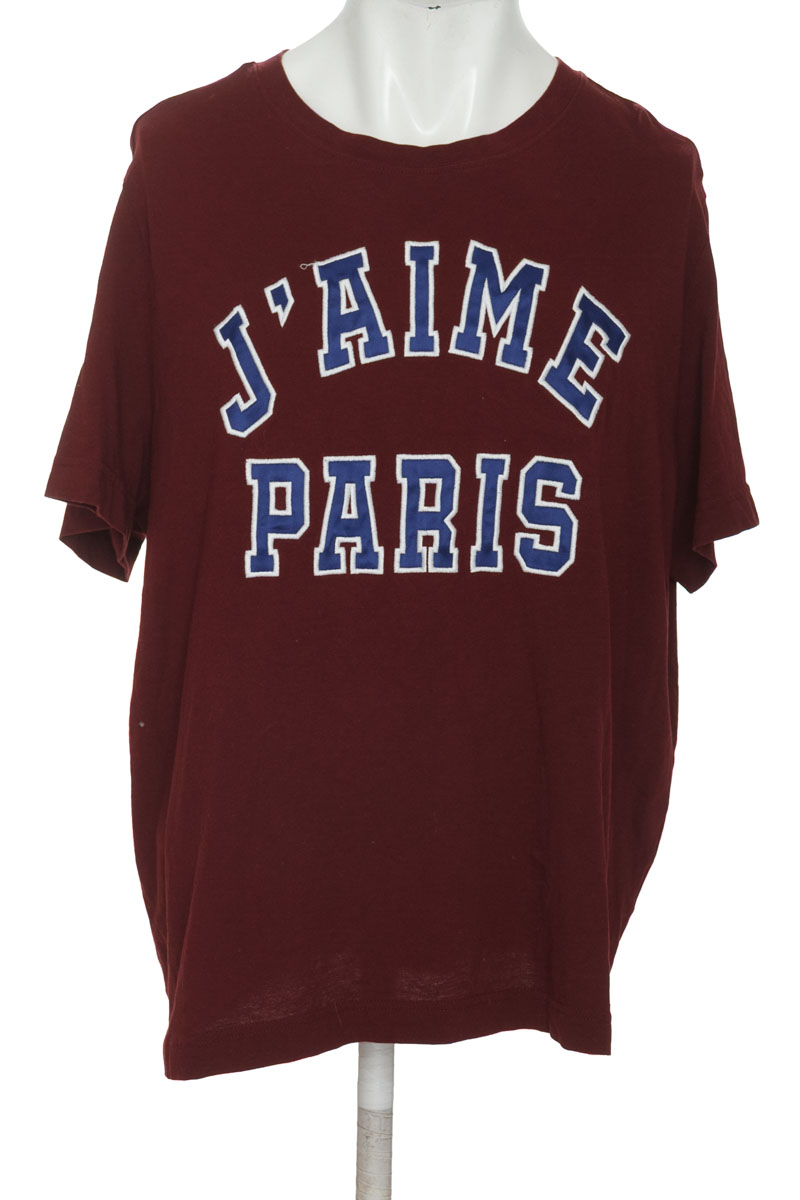 Camiseta color Vinotinto - H&M
