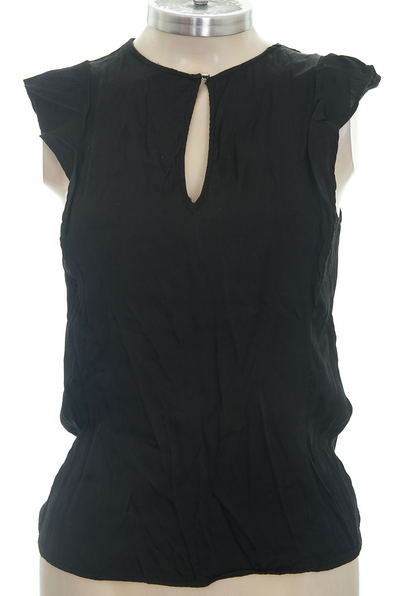 blusa negra mujer h&m