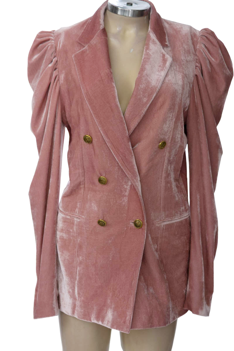 Chaqueta / Abrigo color Rosado - Velvet