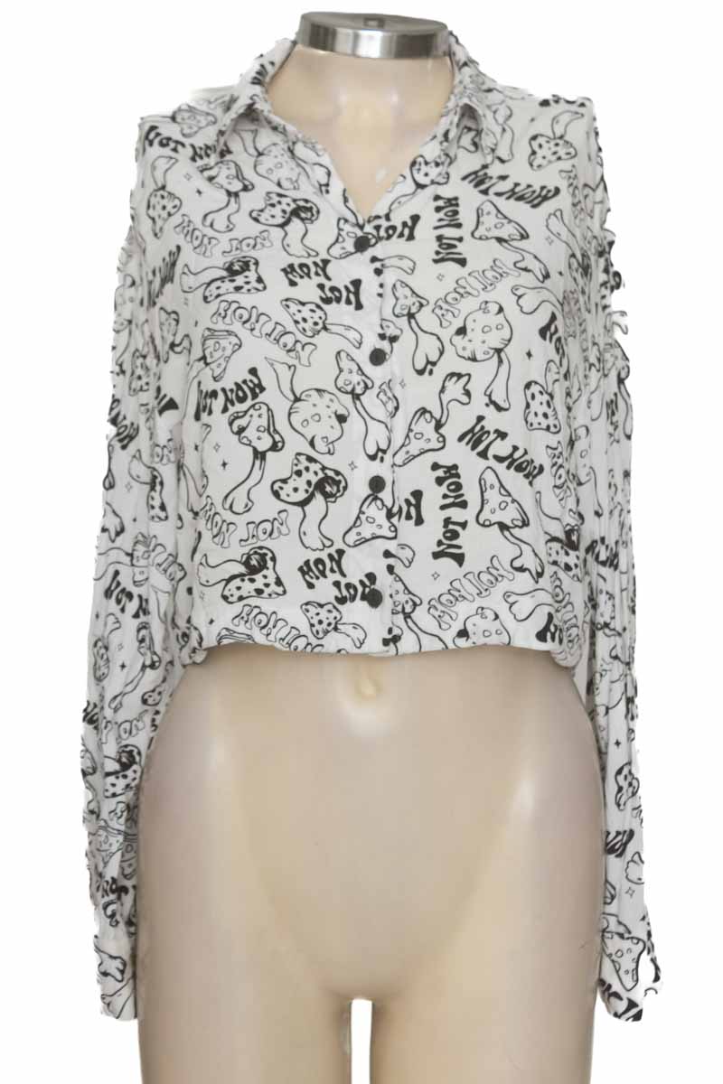 Blusa color Blanco - Bershka