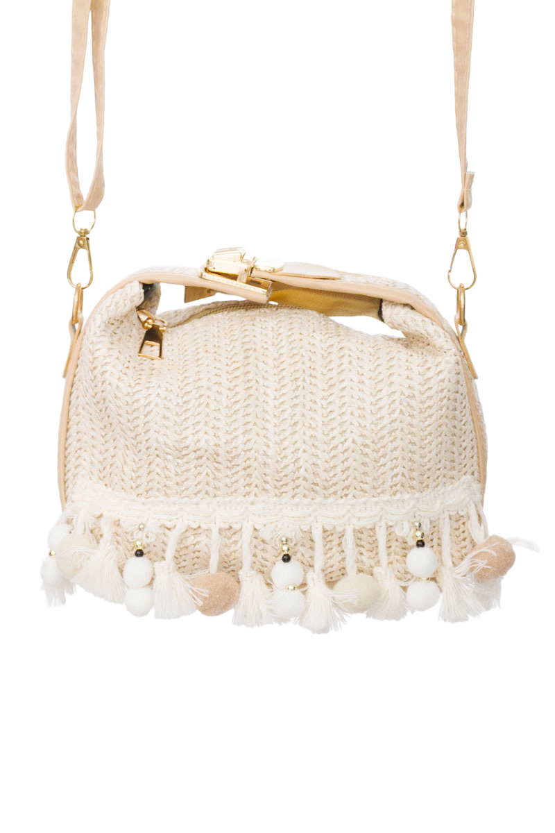 Cartera / Bolso / Monedero color Beige - Closeando
